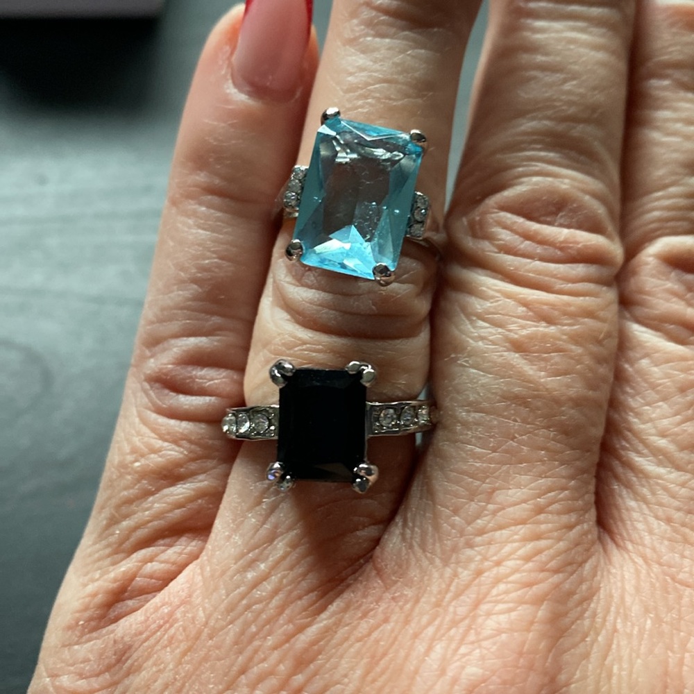 Two Gemstone Rings - Picture 5 of 5
